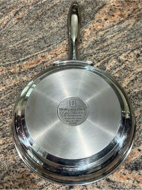Wolfgang Puck Stainless Steel 8" Omelet Pan - Silver